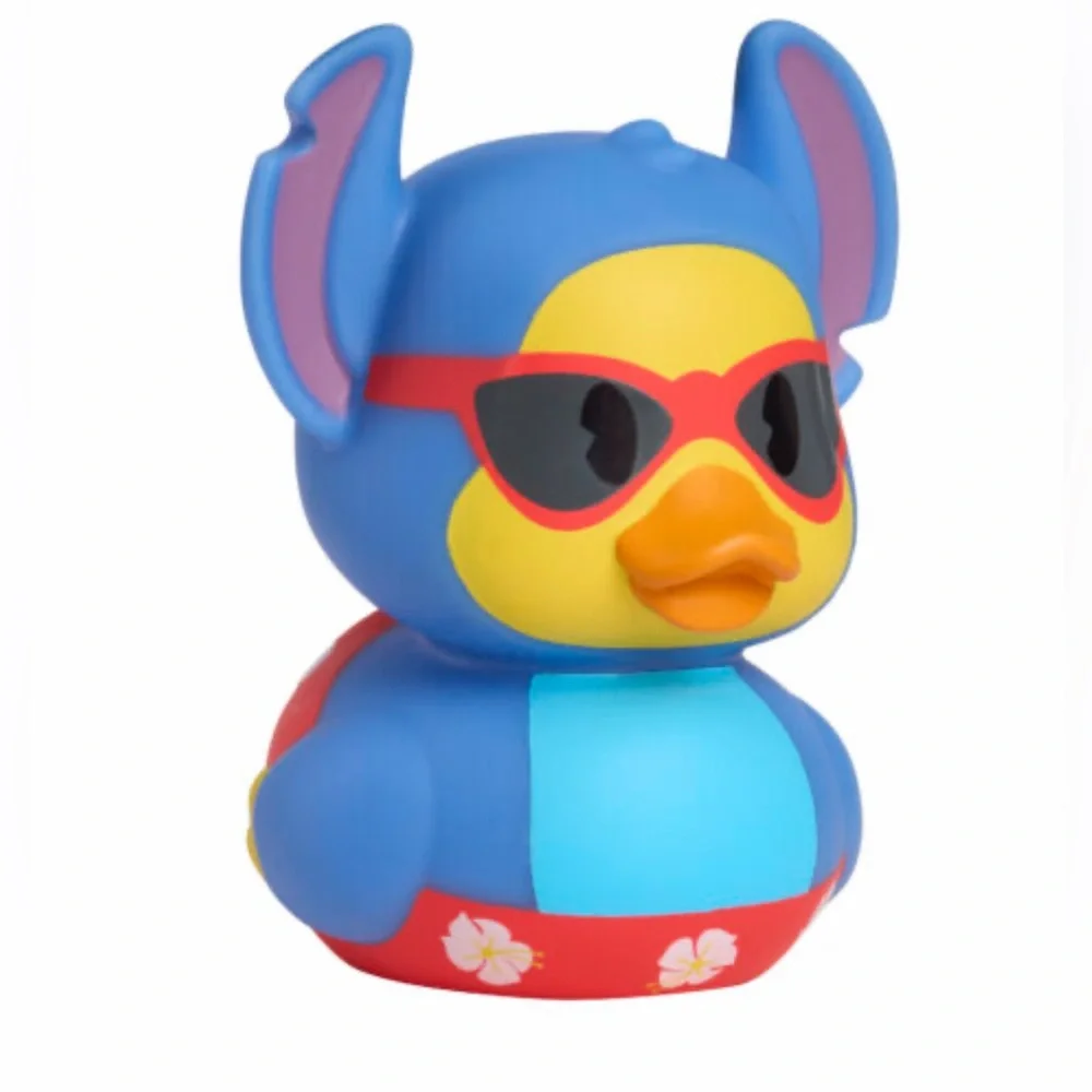 NEW! Disney Summertime Splash Mickey Mouse, Minnie Mouse And Stitch Duck Set